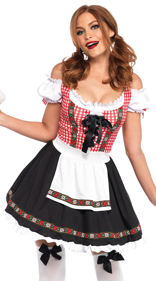 F1893 Beer Garden Babe Womens Oktoberfest Costume